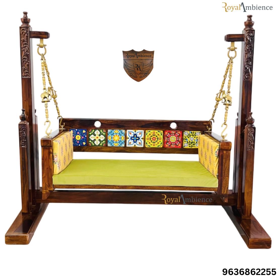 Wooden Swing with Stand - Tiya Buji