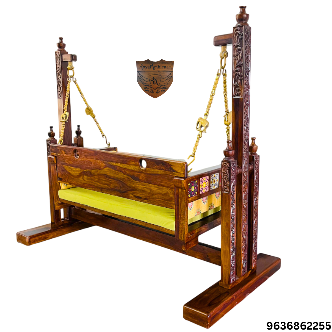 Wooden Swing with Stand - Tiya Buji