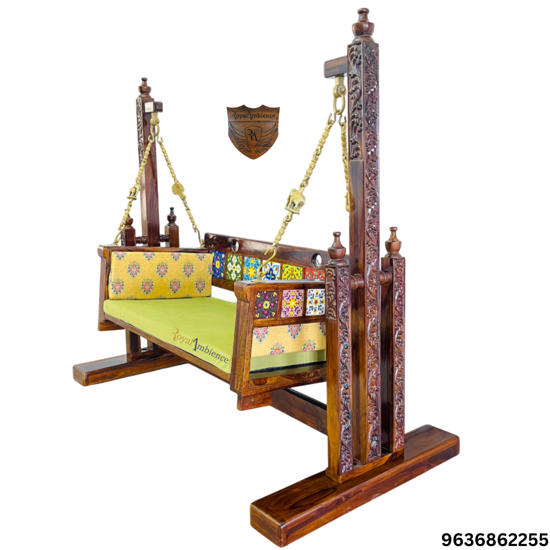 Wooden Swing with Stand - Tiya Buji