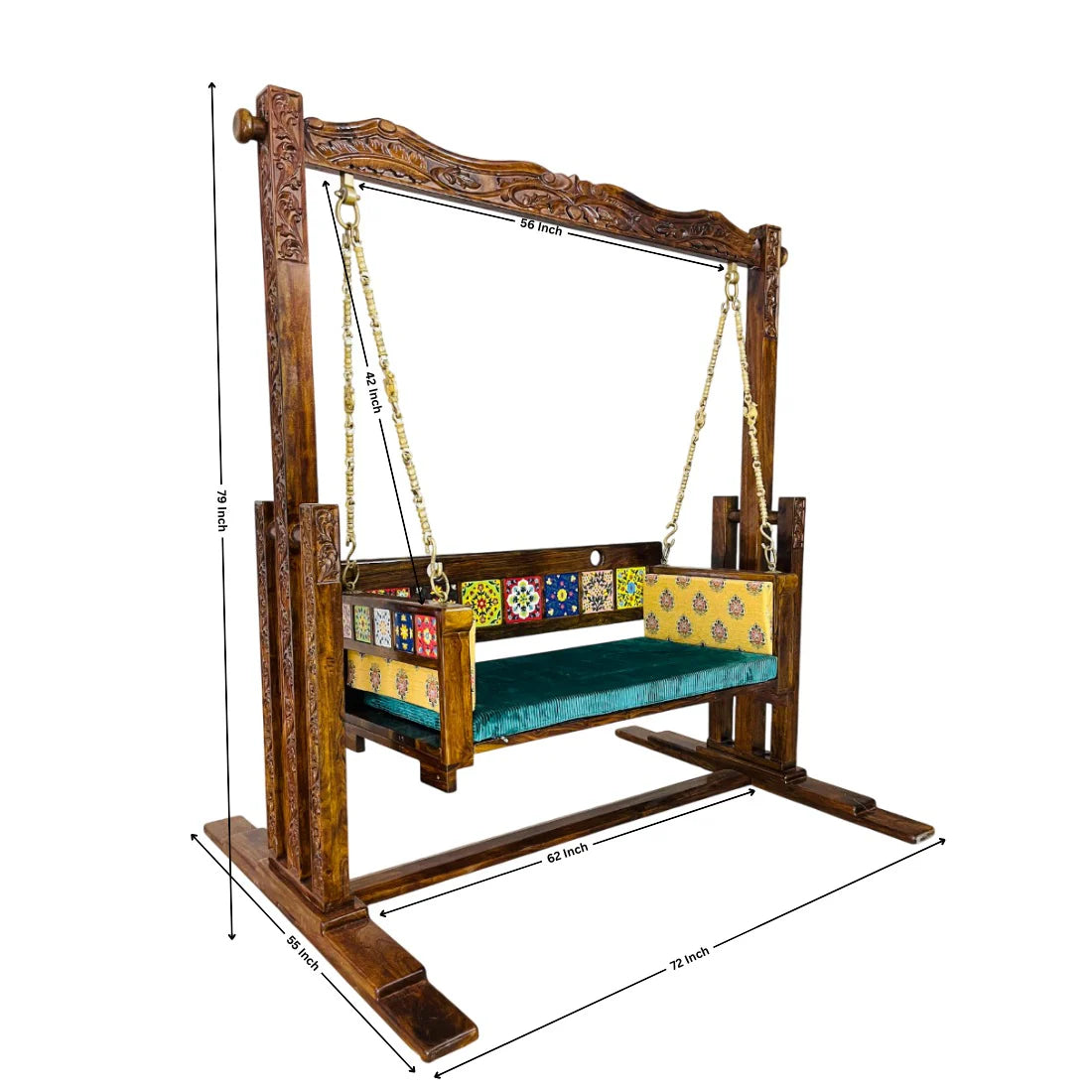 Wooden Stand Swing - Dhanush