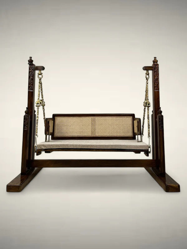 Wooden Swing with Stand - Maharani
