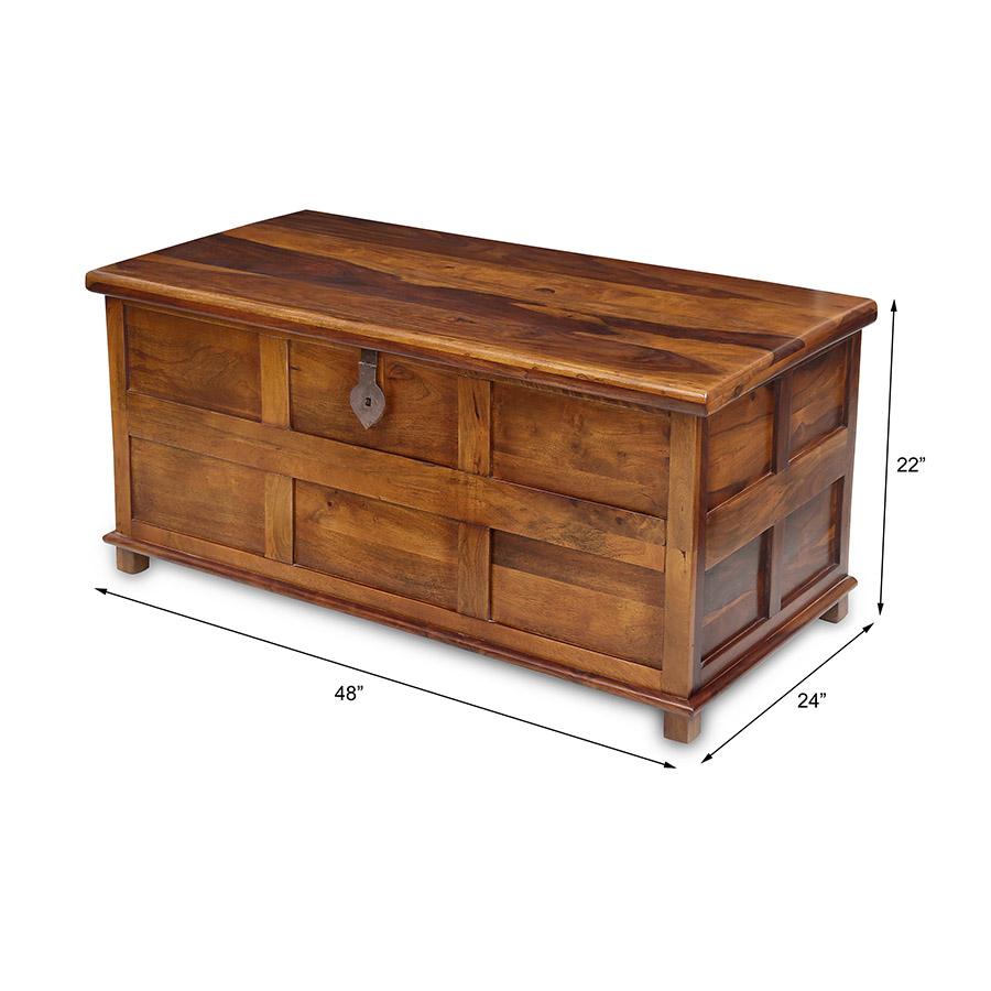 Trunk ( sandook ) - Wooden — Heritage