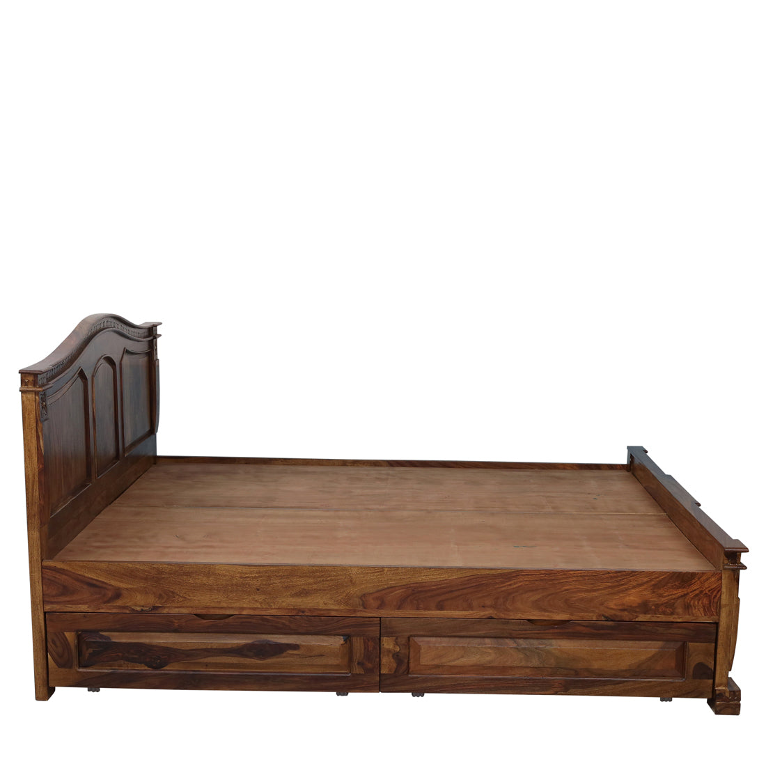 Wooden bed with storage - Borage