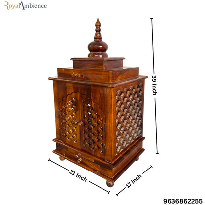 Wooden Temple for Home / Pooja Room