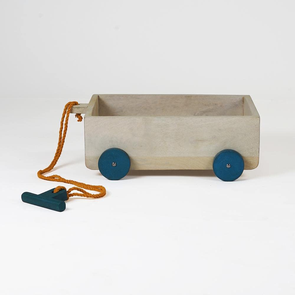 Toy Wooden — Peanut CART, Wooden Home Decor Toy