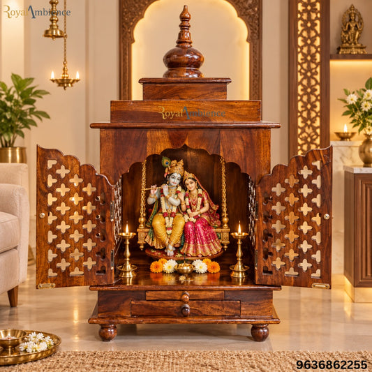 Wooden Temple for Home / Pooja Room