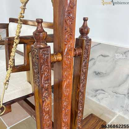 Wooden Swing / Jhula with Stand - Buji Uv