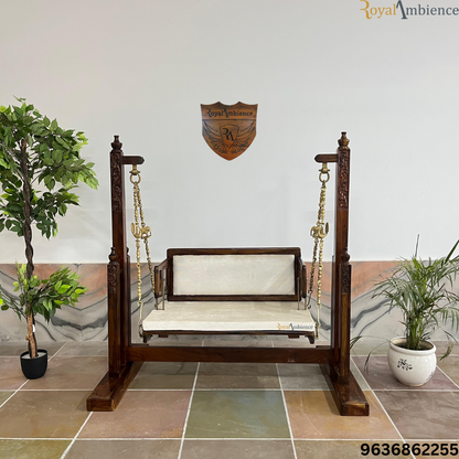 Wooden Swing / Jhula with Stand - Buji Uv