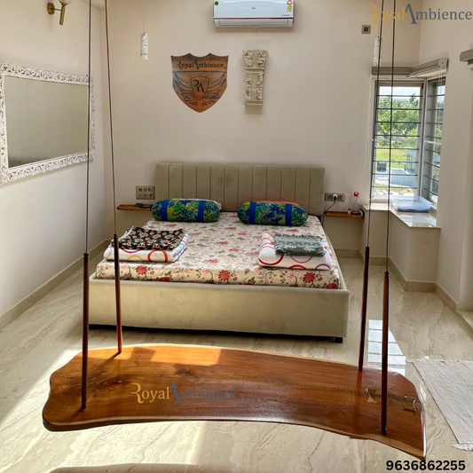 Plank swing Single piece- Live Edge