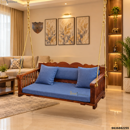 Deva - Wooden Swing/ Jhula for Home and Living room