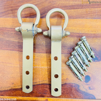Beam Hardware For Swing (Brass Finish)