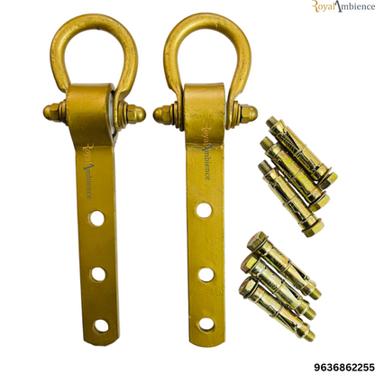 Beam Hardware For Swing (Brass Finish)