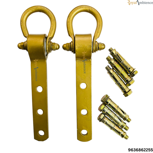 Beam Hardware For Swing (Brass Finish)