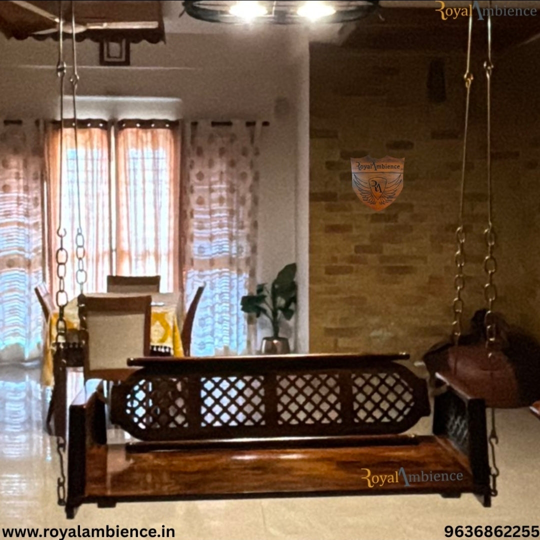 Wooden Swing / Jhula for Home - Radhe
