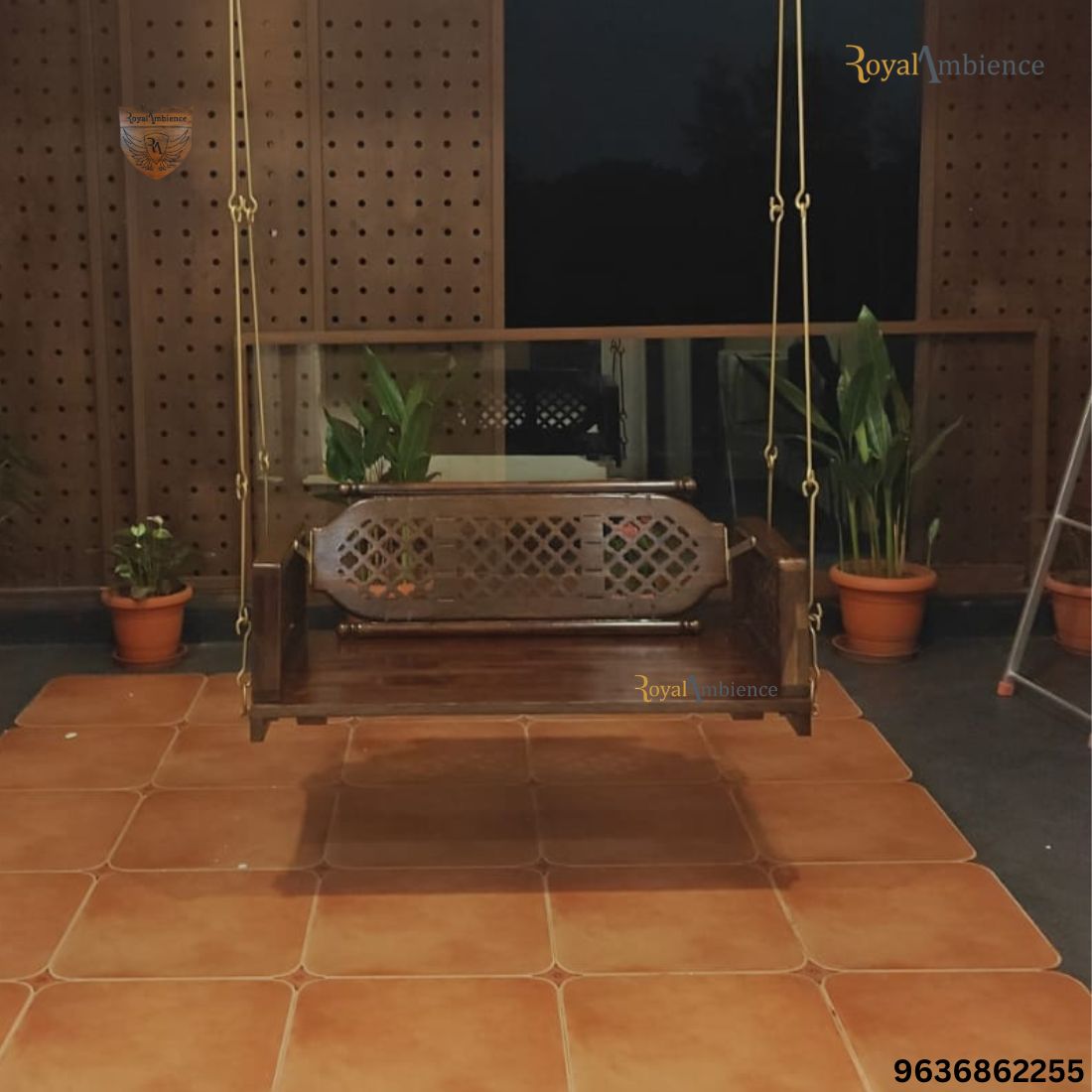 Wooden Swing / Jhula for Home - Radhe