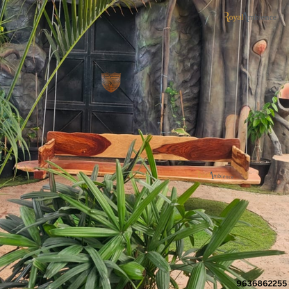 Wooden Swing  for Outdoor and Garden - Khammu