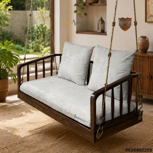 Wooden Swing Jhula with Chain set (Sofa swing) - Prem