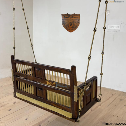 Wooden Reversible Swing / Cradle (Palna) Hanging Jhula for Home - Cradle Palna