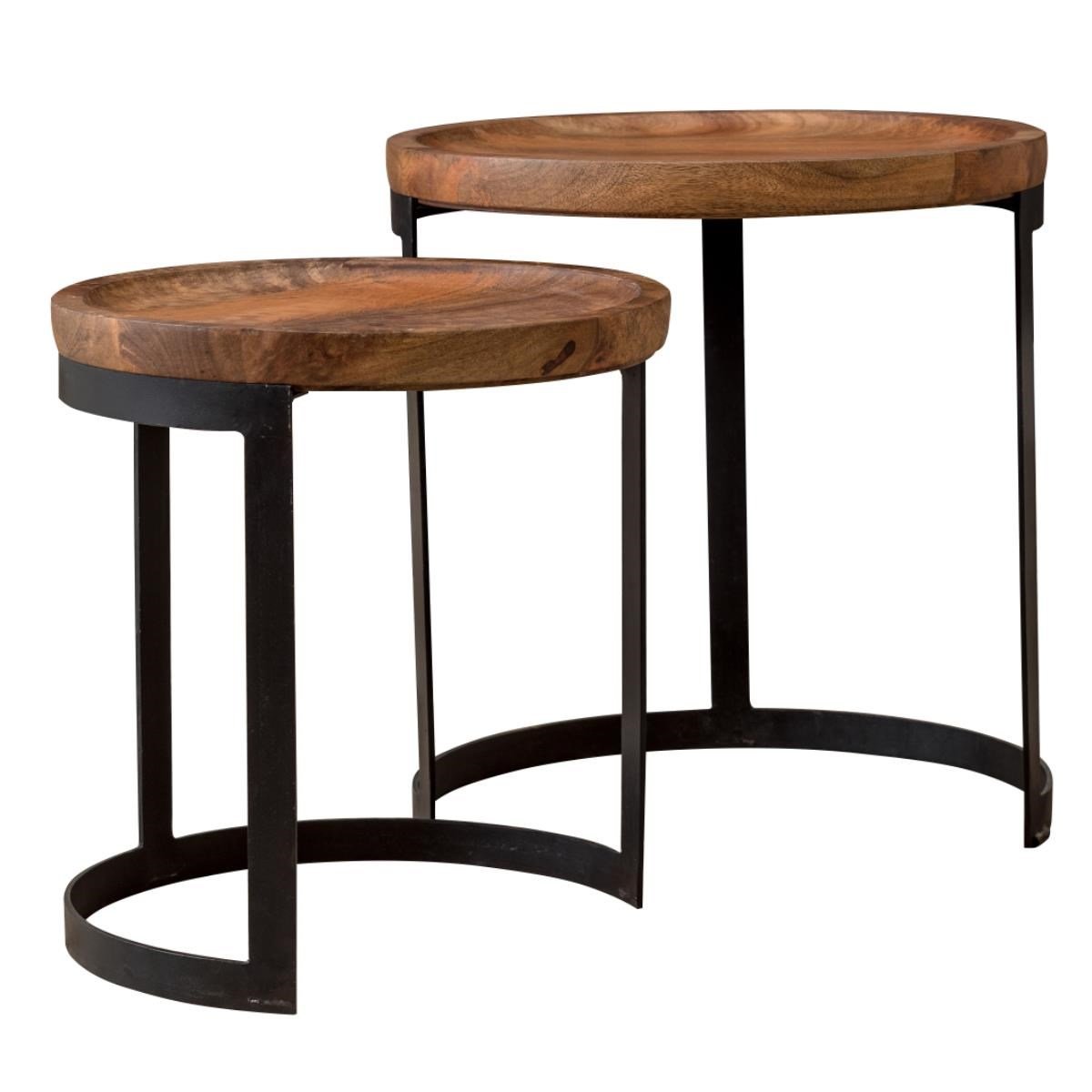 Nested Wooden Stools — Fusion