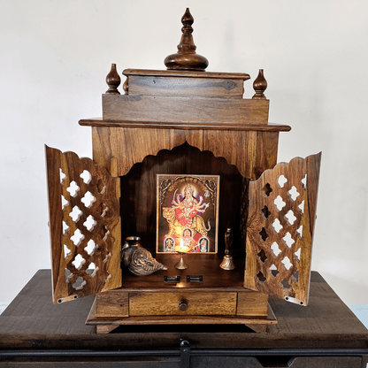 Wooden Temple for home - Scilla Small