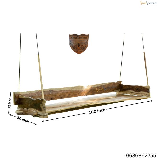 Wooden Swing  for Outdoor and Garden - Khammu