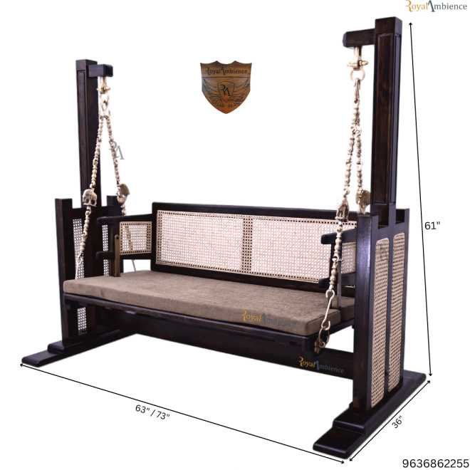 Wooden Swing Cane (Onjle) with Stand - Hamir Ovi