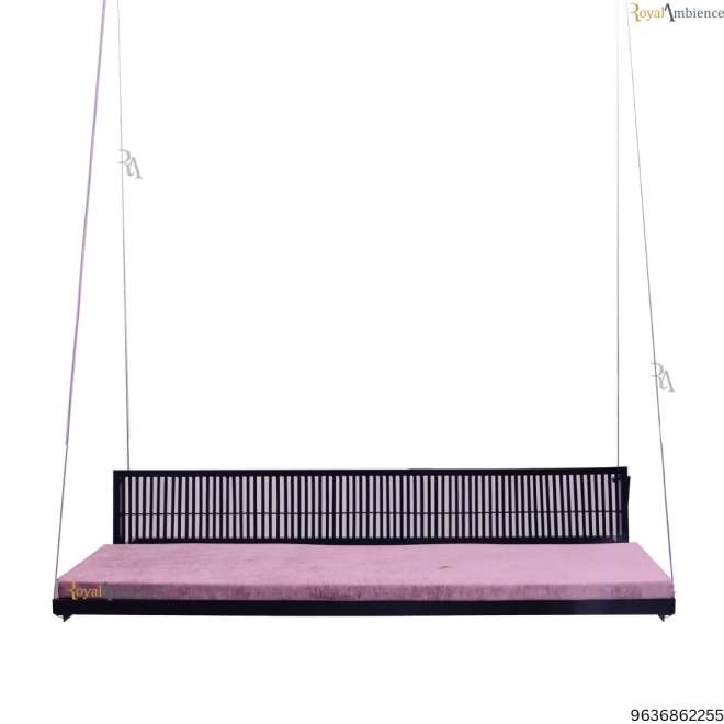 Iron Bed Cum Swing with Lift Wire - Lov