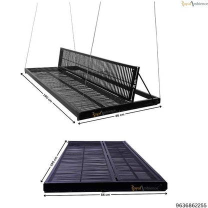 Iron Bed Cum Swing with Lift Wire - Lov