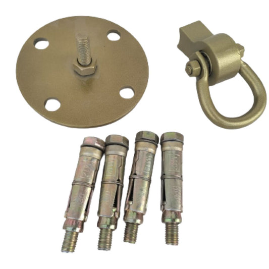 Ceiling hardware kada Golden with plate for Swing