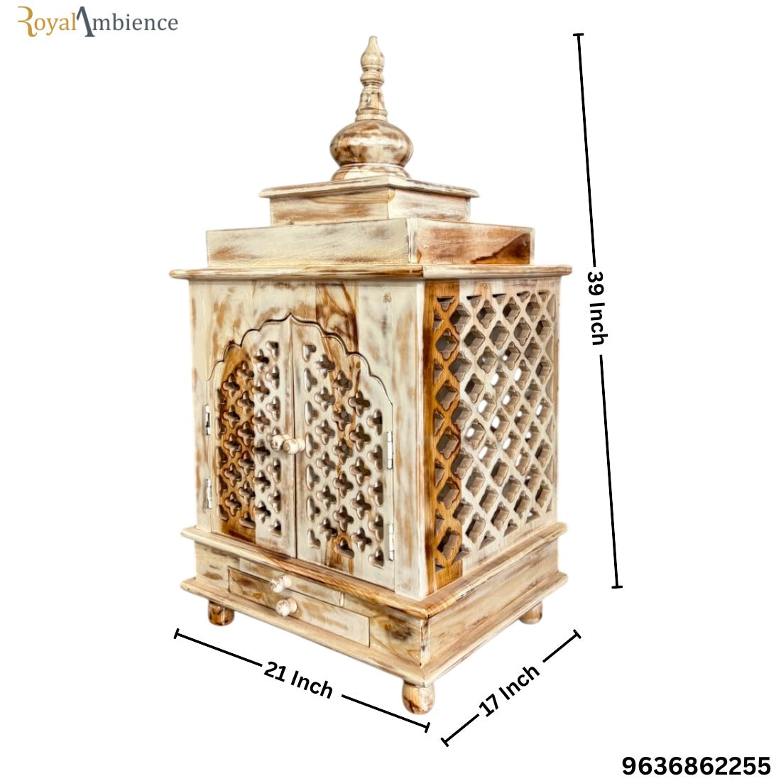 Wooden Temple for Home / Pooja Room