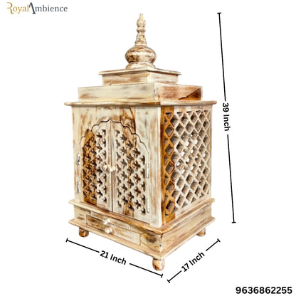 Wooden Temple for Home / Pooja Room