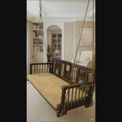 Wooden Swing for Home - Prithvi