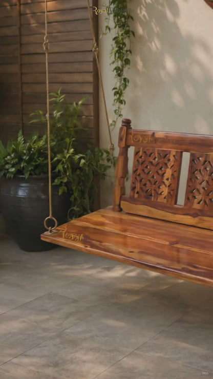 Wooden Swing Jhula - Eva Supyar
