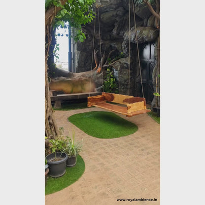 Wooden Swing  for Outdoor and Garden - Khammu
