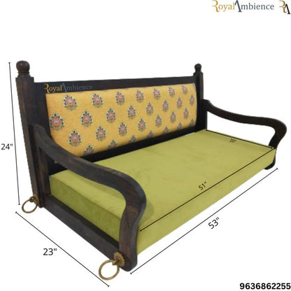 Jhula for Home Wooden Swing - Hiptage