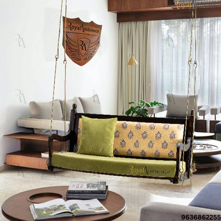 Jhula for Home Wooden Swing - Hiptage