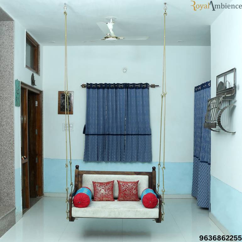 Jhula for Home Wooden Swing - Hiptage