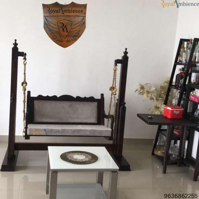 Swing with Stand (Wooden Jhula) for Living Room - BUJI